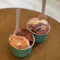 Passion fruit, raspberry coconut  at Gelateria Etta in Seoul