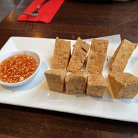 Fried tofu appetizer   at Mai Thai in Steamboat Springs
