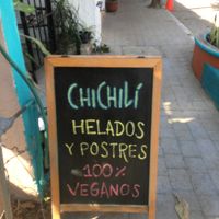 the view from the sidewalk at Chichili in San Francisco
