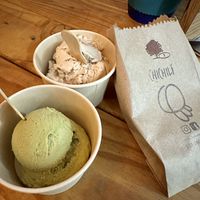 Matcha gelato 🤤   at Chichili in San Francisco