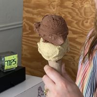 Pistachio and chocolate   at Chichili in San Francisco