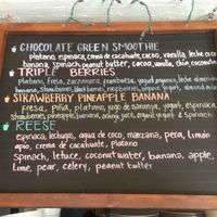 awesome juice, very creative combinations  at Chido Greens in San Francisco