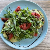 Avocado bagel   at Meráki Café in San Diego