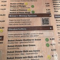 Vegan Option at Kilians Irish Pub in Munich