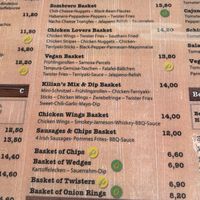 Vegan Option at Kilians Irish Pub in Munich