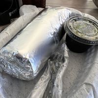 California vegan burrito. Add plant based meat  at High Tech Burrito in Mill Valley