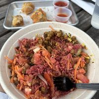 Crispy Chickpea bowl   at Freya's Diner in St Petersburg