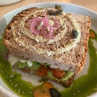 sandwich at Café Aivilo in Lingen