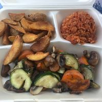 Vegetarischer Teller (vegan) at Kytaro in Hannover