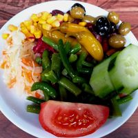 Salat vom Buffet at Kytaro in Hannover