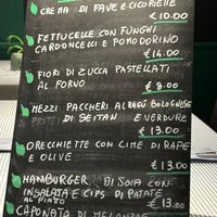 Menú Vegano  at Matre in Gallipoli