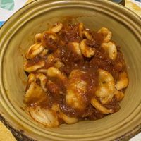 Orecchiette con ragù di seitan  at Matre in Gallipoli