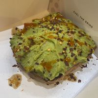 Spicy avo  at Gregory's Coffee in New York City