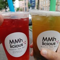 2 fruity bubble teas at Pig.me in Dortmund