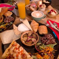 Brunch végétarien at Kafeenn in Benodet