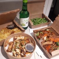 Lemongrass tofu, mixed veg frief rice at Saigon '60s Vietnamese Cuisine in Rotorua