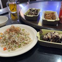 Ginger Rice, Veg Duck and KFC Vege   at Man Yuan Fang in Malacca