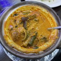 “Fish" curry  at Man Yuan Fang in Malacca