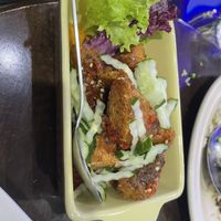 “Fish” steak with thai sauce  at Man Yuan Fang in Malacca