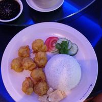 fake fried chicken  at Man Yuan Fang in Malacca