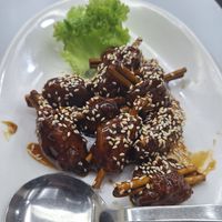 Spare ribs in peking sauce at Man Yuan Fang in Malacca