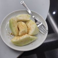 Homegrown guava from the owner at Man Yuan Fang in Malacca