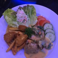 Veggie KFC with creamy sauce  at Man Yuan Fang in Malacca