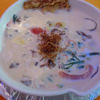 yam noodle soup at Man Yuan Fang in Malacca