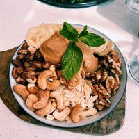 Go nuts açai bowl  at Twisted Olive  in Doha
