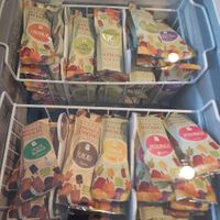 Ice creams at Gaya Veggie Market in Lisbon