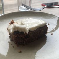 The carrot cake 😍 at Erlings in Trondheim
