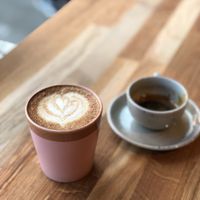 Cappuccino, espresso  at Slow Hands in Hagersten