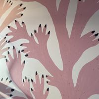 Wall painting  at Slow Hands in Hagersten
