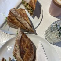 "Chicken” baguette   at Slow Hands in Hagersten