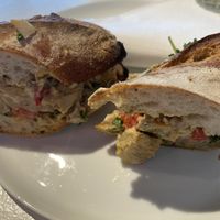 “Chicken” baguette   at Slow Hands in Hagersten