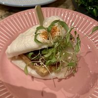 Tofu bao bun  at Yamu Yamu in Worthing