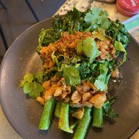 Chilli Peanut Greens   at Yamu Yamu in Worthing