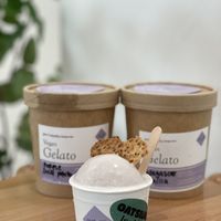 Vegan ice cream  at Lilac Oak in Central Singapore