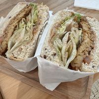 Tempeh blt   at Lilac Oak in Central Singapore