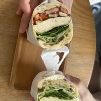 Mushroom sandwich   at Lilac Oak in Central Singapore