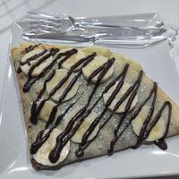 Vegan creoe at Vincis Heladería in Barcelona