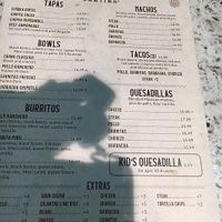 Only vegan options are chips and salsa and guacamole at JFK - Mi Casa Cantina - T4 in Jamaica