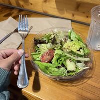 Salad, no chicken  at Coastal Kitchen Cafe in Port Renfrew