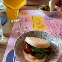 Bao w tempeh at Dubbel Dubbel in Lund