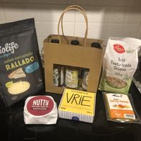 Shopping :) at Tiveri Very Vegan Food in Sitges