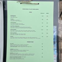 menu 1st page at Grizzly in Veli Losinj