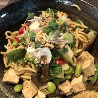 dan dan noodles at UMI AsianStreetfood in Porec