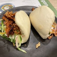“chicken” buns  at Wagamama in Cannock