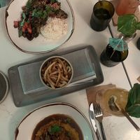 Stir fry and lion's mane special  at Mood in Tequesta