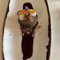 Tiramisu- flan style   at Mood in Tequesta